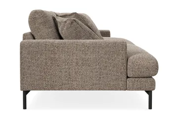 Menard Premium 5-sits Djup Soffa i Chenille - Brun - Möbler - Soffa