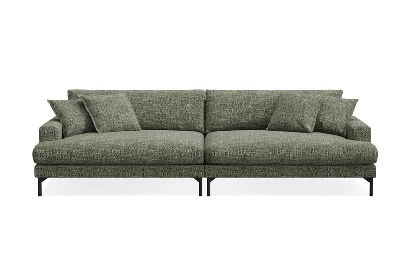 Menard Premium 5-sits Djup Soffa i Chenille, Grön