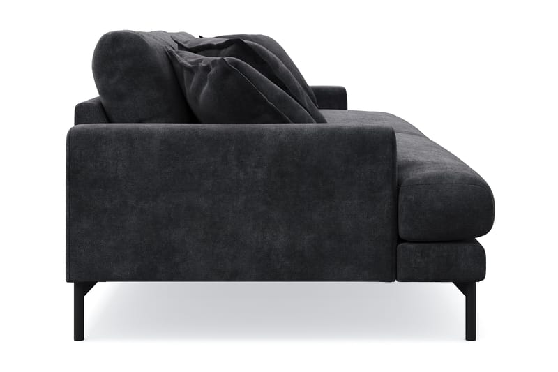 Menard Premium 5-sits Djup Soffa i Chenille - Svartt - Möbler - Soffa
