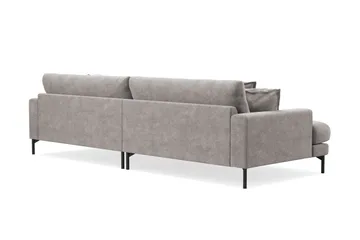 Menard Premium 5-sits Djup Soffa i Chenille - Grå/Brun - Möbler - Soffa