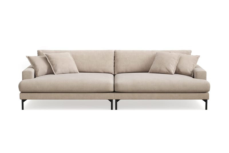 Menard Premium 5-sits Djup Soffa i Tyg, Beige