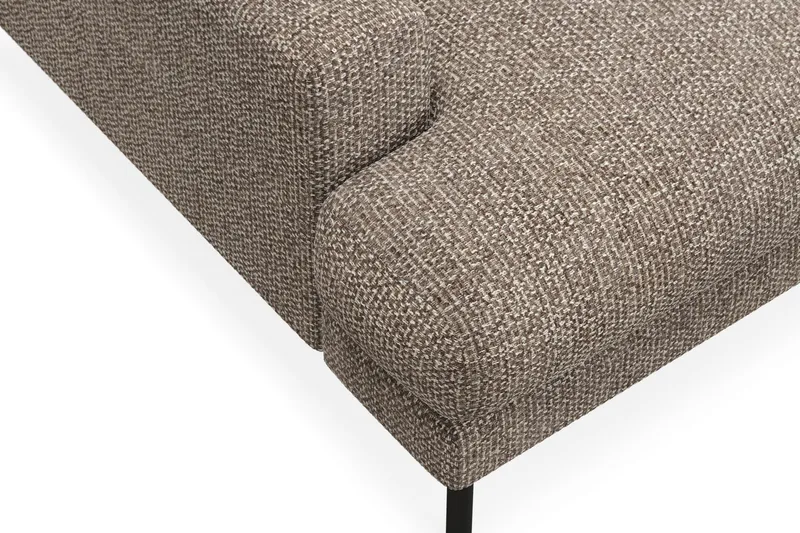 Menard Premium 5-sits Djup Soffa i Chenille - Brun - Möbler - Soffa