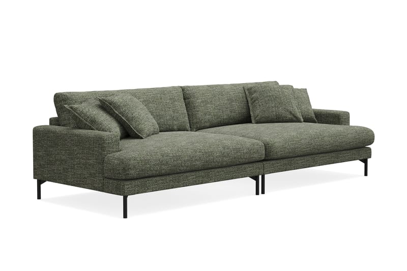 Menard Premium 5-sits Djup Soffa i Chenille - Grön - Möbler - Soffa