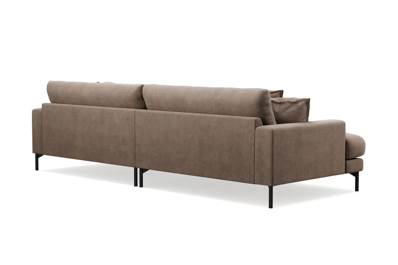 Menard Premium 5-sits Djup Soffa i Tyg - Brun - Möbler - Soffa