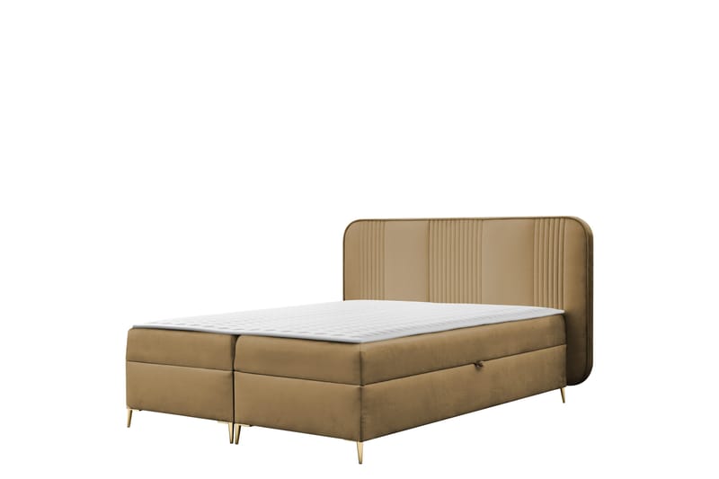 Alani Sängpaket Kontinentalsäng 120x200 cm - Brun - Möbler - Säng - Kontinentalsäng