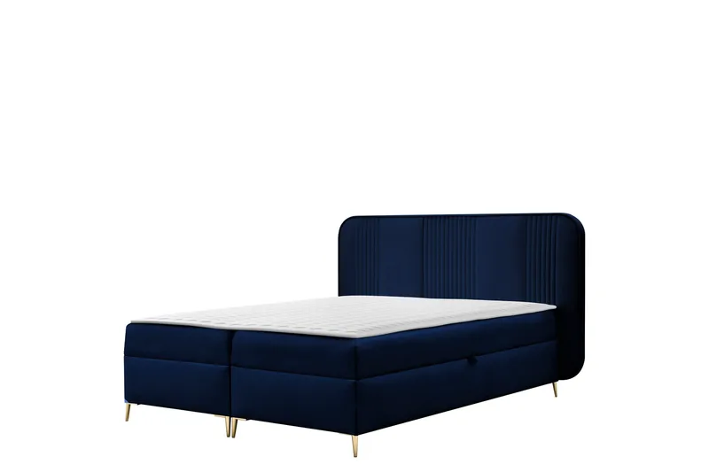 Alani Sängpaket Kontinentalsäng 140x200 cm, Blå