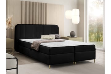 Alani Sängpaket Kontinentalsäng 140x200 cm - Svart - Möbler - Säng - Kontinentalsäng