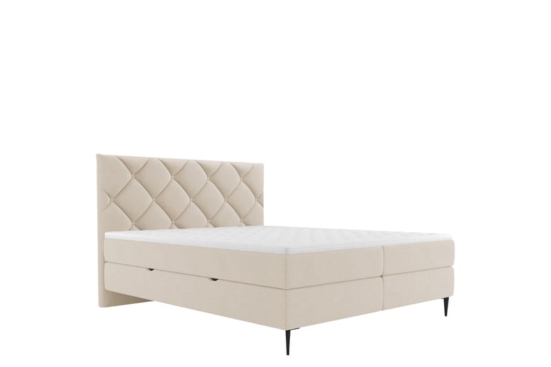 Alasia Sängpaket Kontinentalsäng 140x200 cm - Beige - Möbler - Säng - Kontinentalsäng