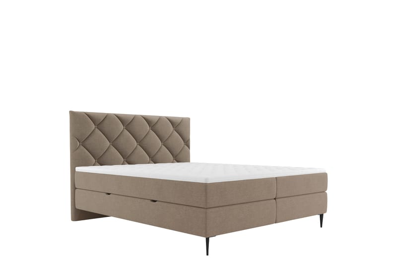 Alasia Sängpaket Kontinentalsäng 140x200 cm - Brun - Möbler - Säng - Kontinentalsäng