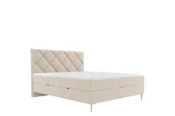 Alasia Sängpaket Kontinentalsäng 160x200 cm - Beige - Möbler - Säng - Kontinentalsäng