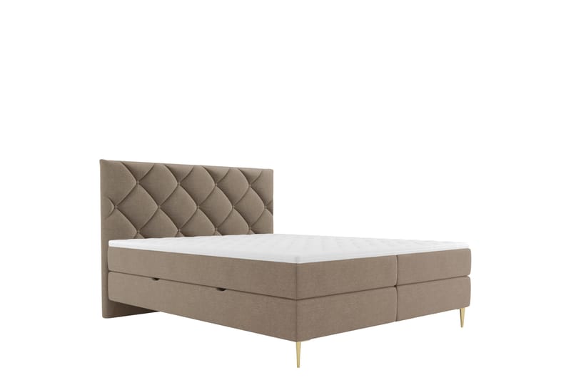 Alasia Sängpaket Kontinentalsäng 160x200 cm - Brun - Möbler - Säng - Kontinentalsäng