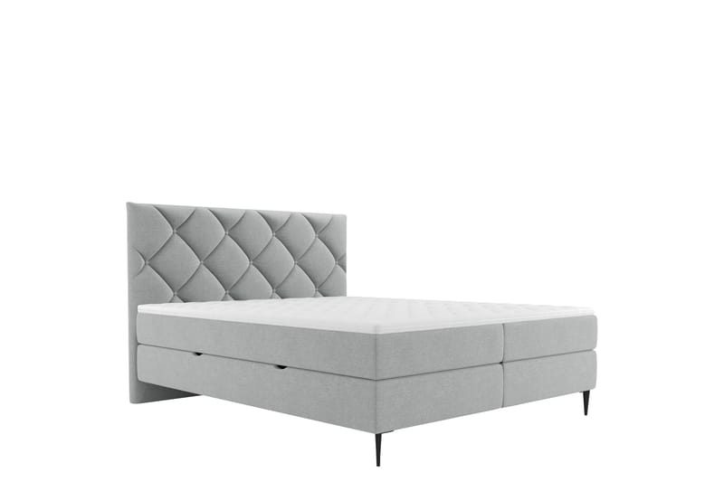 Alasia Sängpaket Kontinentalsäng 180x200 cm - Grå - Möbler - Säng - Kontinentalsäng