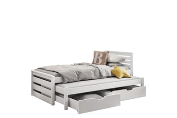 Alderamin Sängram 80x180 cm - Vit - Möbler - Säng - Sängram & sängstomme