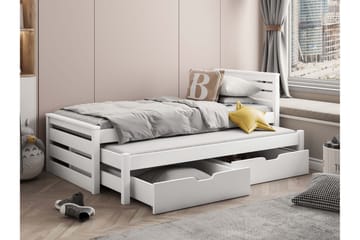 Alderamin Sängram 80x180 cm - Vit - Möbler - Säng - Sängram & sängstomme