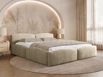 Aldrosen Sängram med förvaring 140x200 cm - beige - Möbler - Säng - Säng med förvaring