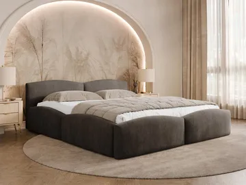 Aldrosen Sängram med förvaring 160x200 cm - brun - Möbler - Säng - Säng med förvaring