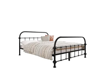 Aleesha Sängram 120x200 cm - Svart - Möbler - Säng - Sängram & sängstomme