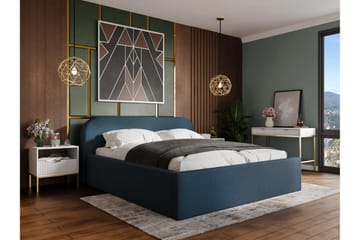 Alfiya Sängram 140x200 cm - Blå - Möbler - Säng - Sängram & sängstomme