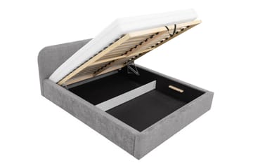 Alfiya Sängram 180x200 cm - Grå - Möbler - Säng - Sängram & sängstomme