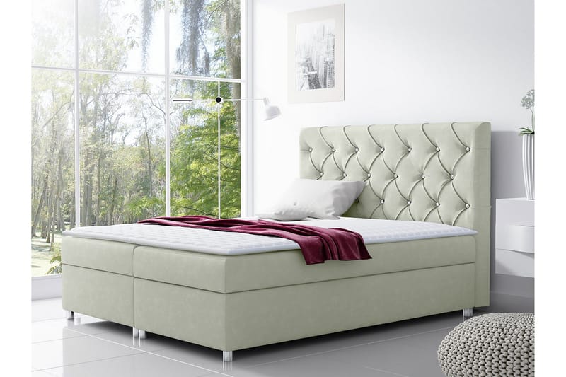 Alida Sängpaket Kontinentalsäng 140x200 cm - Grön - Möbler - Säng - Kontinentalsäng