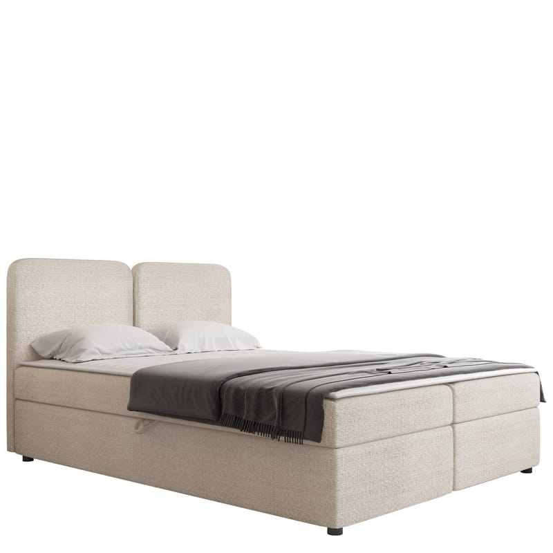 Allgunnen Sängpaket Kontinentalsäng 140x200 cm - Beige - Möbler - Säng - Kontinentalsäng