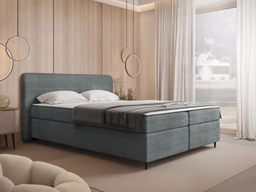 Allgunnen Sängpaket Kontinentalsäng 140x200 cm - Grå - Möbler - Säng - Kontinentalsäng