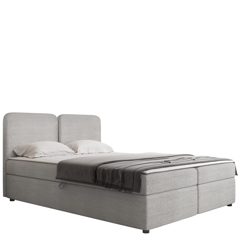 Allgunnen Sängpaket Kontinentalsäng 140x200 cm - Grå - Möbler - Säng - Kontinentalsäng