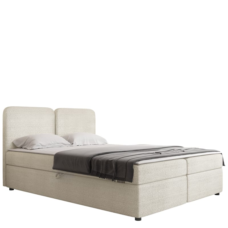 Allgunnen Sängpaket Kontinentalsäng 140x200 cm - Vit - Möbler - Säng - Kontinentalsäng