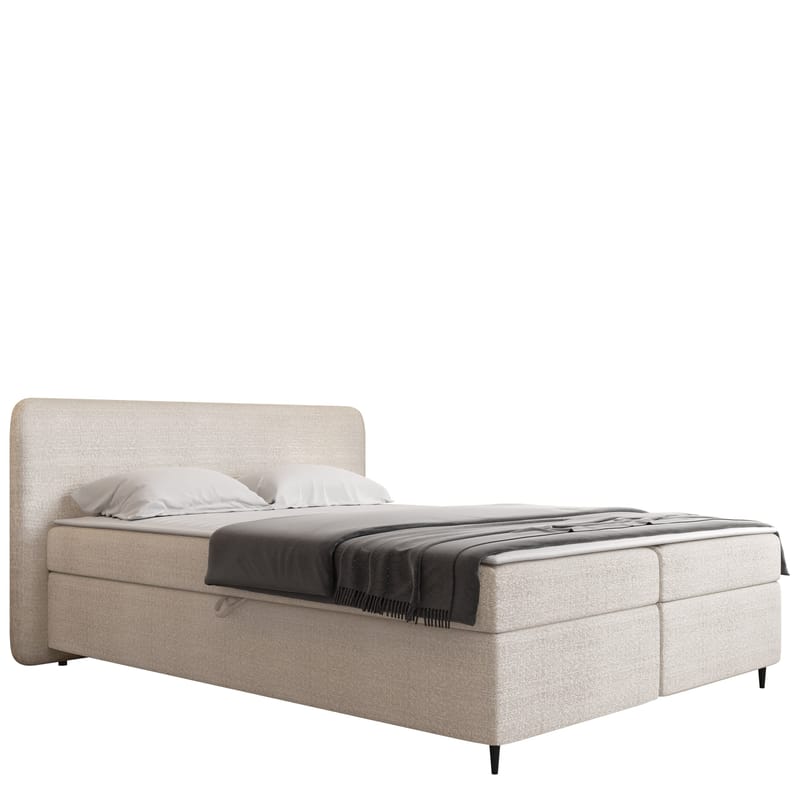 Allgunnen Sängpaket Kontinentalsäng 160x200 cm, Beige