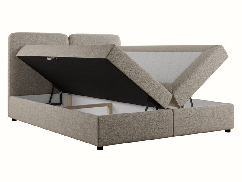 Allgunnen Sängpaket Kontinentalsäng 160x200 cm - Grå - Möbler - Säng - Kontinentalsäng