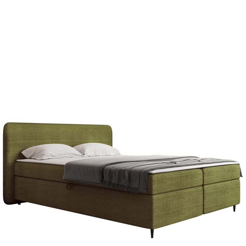 Allgunnen Sängpaket Kontinentalsäng 160x200 cm, Grön