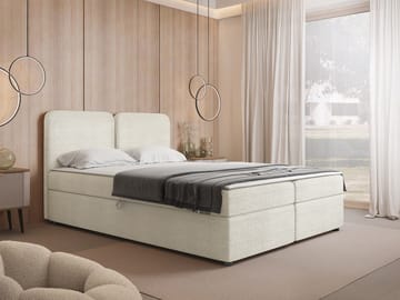 Allgunnen Sängpaket Kontinentalsäng 160x200 cm - Vit - Möbler - Säng - Kontinentalsäng