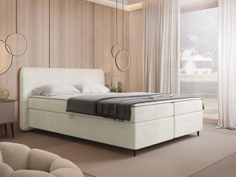Allgunnen Sängpaket Kontinentalsäng 160x200 cm - Vit - Möbler - Säng - Kontinentalsäng