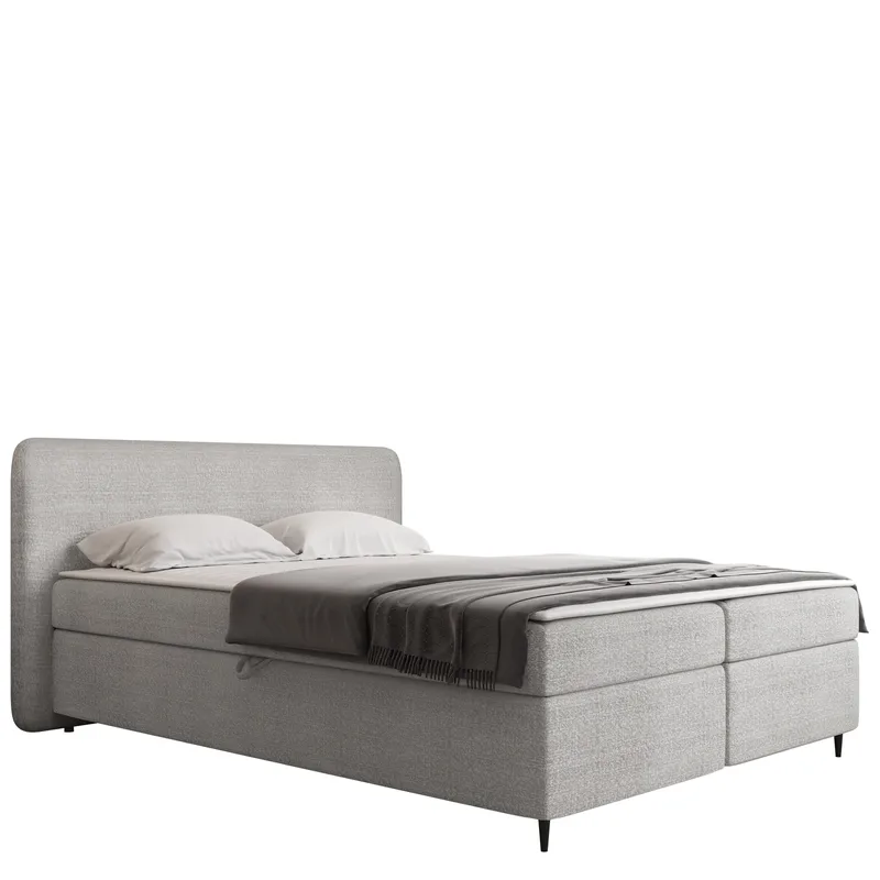 Allgunnen Sängpaket Kontinentalsäng 180x200 cm, Grå