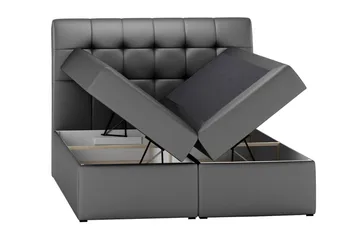 Alvik Kontinentalsäng 140x200 - Grå - Möbler - Säng - Kontinentalsäng