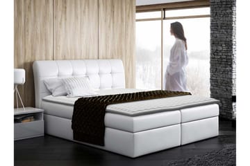 Alvik Sängpaket Kontinentalsäng 120x200 cm - Vit - Möbler - Säng - Kontinentalsäng