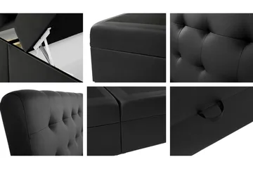 Alvik Sängpaket Kontinentalsäng 160x200 cm - Vit - Möbler - Säng - Kontinentalsäng