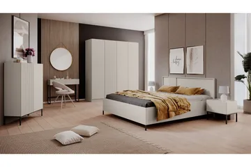 Amelus Möbelset För Sovrum - Cashmere - Möbler - Säng - Möbelset för sovrum