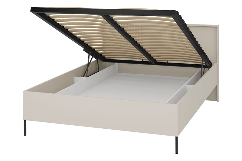 Amelus Sängram 160x200 cm - Brun - Möbler - Säng - Sängram & sängstomme