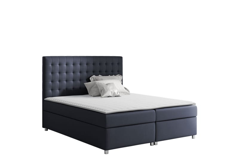 Asti Sängpaket Kontinentalsäng 140x200 cm, Mörkgrå