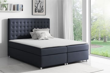 Asti Sängpaket Kontinentalsäng 140x200 cm - Mörkgrå - Möbler - Säng - Kontinentalsäng