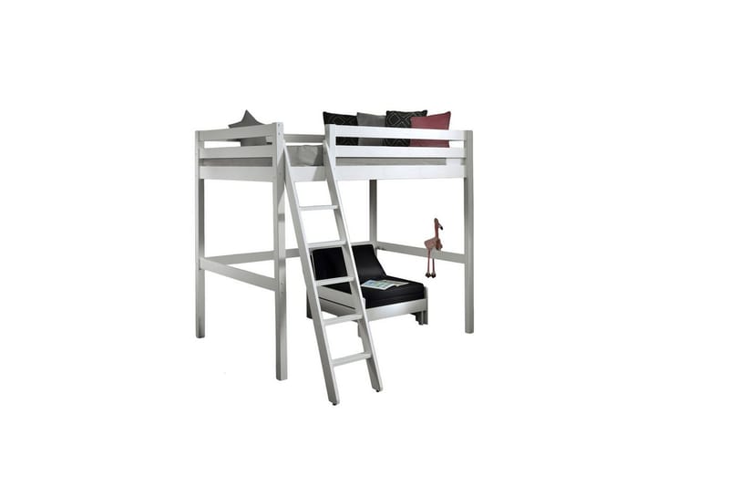 Bäddsoffa Pino Mezzanine Vit, 140 x 200 cm - Vit, 140 x 200 cm - Möbler - Säng - Möbelset för sovrum