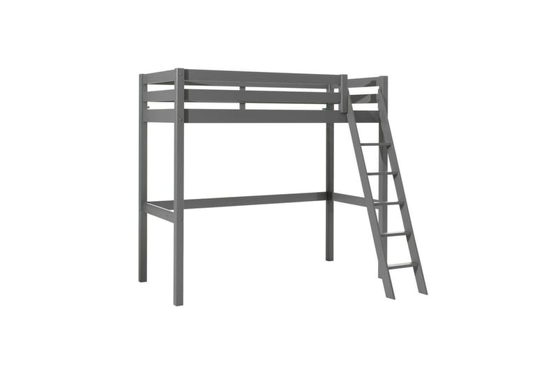 Bäddsoffa Pino Mezzanine Grå, 90 x 200 cm - Grå, 90 x 200 cm - Möbler - Säng - Möbelset för sovrum
