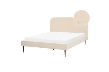 Baako Sängram 140x200 cm - Beige/Svart - Möbler - Säng - Sängram & sängstomme