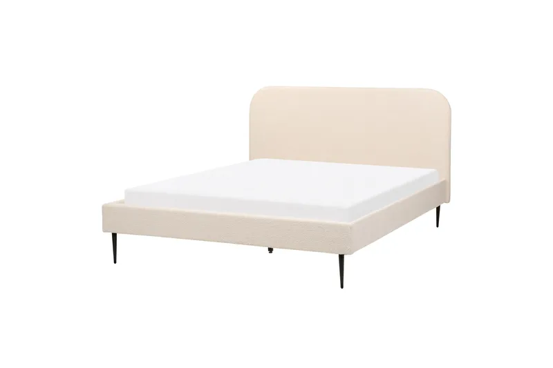 Baako Sängram 160x200 cm - Beige/Svart - Möbler - Säng - Sängram & sängstomme