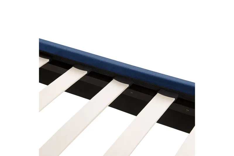 Baako Sängram 160x200 cm - Blå/Guld - Möbler - Säng - Sängram & sängstomme