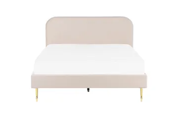 Baako Sängram 180x200 cm - Beige/Guld - Möbler - Säng - Sängram & sängstomme