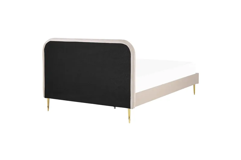 Baako Sängram 180x200 cm - Beige/Guld - Möbler - Säng - Sängram & sängstomme