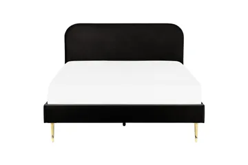 Baako Sängram 180x200 cm - Svart/Guld - Möbler - Säng - Sängram & sängstomme