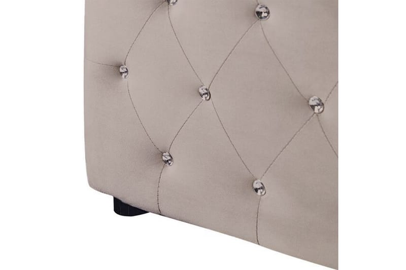 Badar Sängram 160x200 cm - Taupe - Möbler - Säng - Säng med förvaring